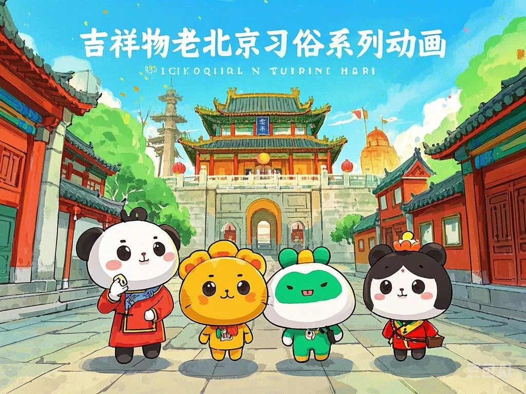 吉祥物老北京习俗系列动画制作